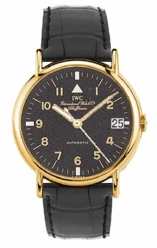 IWC Portofino Automatic Yellow Gold / Black - Pilot / Strap IW3513-03 (IW351303)